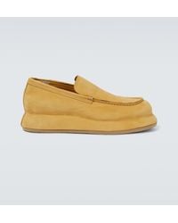 Jacquemus - Les Mocasins Bricciola Suede Platform Loafers - Lyst