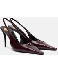 Saint Laurent - Babylone Slingback Pumps 90 - Lyst