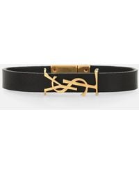 Saint Laurent - Bracciale Opyum Monogram - Lyst