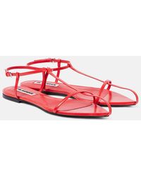 Jil Sander - Sandalen Aus Leder - Lyst