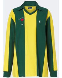 Polo Ralph Lauren - Striped Cotton Jersey Polo Shirt - Lyst