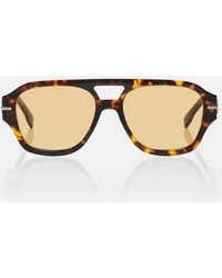 Fendi - Graphy Aviator Sunglasses - Lyst