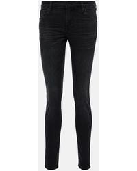 AG Jeans - Legging Ankle Low-Rise Skinny Jeans - Lyst