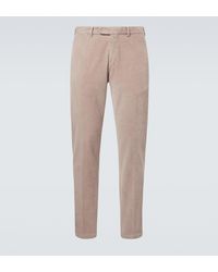 Thom Sweeney - Cotton-Blend Corduroy Slim Pants - Lyst