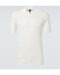 Fedeli - Cotton Pique Polo Shirt - Lyst