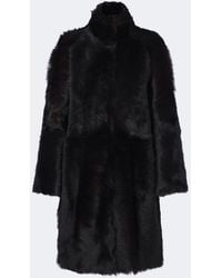 Nour Hammour - Blaise Shearling Coat - Lyst