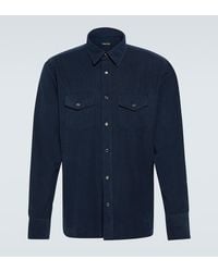 Tom Ford - Cotton Corduroy Western Shirt - Lyst