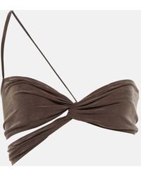 Jacquemus - Le Bandeau Espelho Bra Top - Lyst