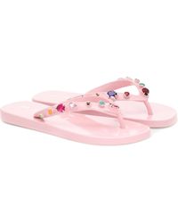 Marni Verzierte Sandalen - Pink