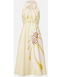 Dorothee Schumacher - Floral Power Floral Cotton-Blend Midi Dress - Lyst