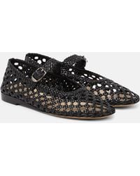 Le Monde Beryl - Woven Mary Jane Ballerina Flats - Lyst