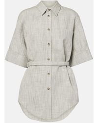 Tod's - Silk, Wool, And Cotton Shirt - Lyst