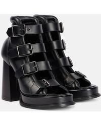 McQueen - Leather Shoes - Lyst