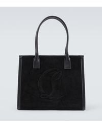 Christian Louboutin - By My Side Suede Tote Bag - Lyst