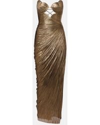 Maria Lucia Hohan - Amisha Cutout Silk Tulle Corset Gown - Lyst