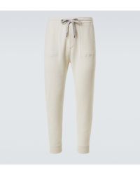 Brunello Cucinelli - Cashmere-Blend Sweatpants - Lyst