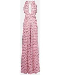 Missoni - Jumpsuit Aus Haekelstrick - Lyst
