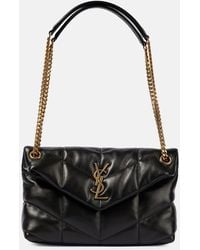 Saint Laurent - Loulou Toy Puffer Leather Shoulder Bag - Lyst