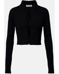Jil Sander - Virgin Wool Cardigan - Lyst