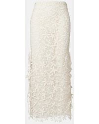 TOTEME - Low-Rise Maxi Skirt - Lyst