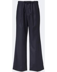 STÒFFA - Wool And Cashmere Wide-Leg Pants - Lyst