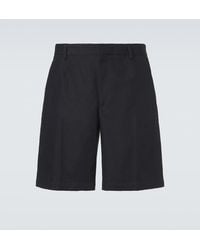 ZEGNA - Cotton And Linen Straight Pants - Lyst