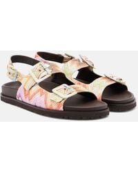 Missoni - Mia Zigzag Slingback Sandals - Lyst