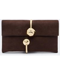 Jonathan Simkhai - Amaya Leather Clutch - Lyst