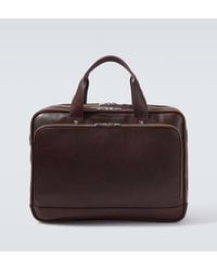 Brunello Cucinelli - Leather Briefcase - Lyst