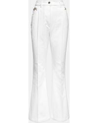 Patou - Embellished High-Rise Flared Jeans - Lyst