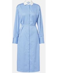 Altuzarra - Floyd Pinstripe Cotton Poplin Shirt Dress - Lyst