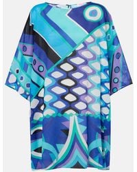 PUCCI - Vivara Cotton Kaftan - Lyst