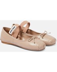 Miu Miu - Ballerina Shoes - Lyst