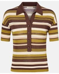 Faithfull the Brand - Polo Raye En Coton Melange - Lyst