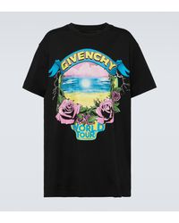 Givenchy - World Tour Cotton T-Shirt - Lyst