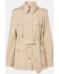 Moncler - Centaurea Belted Field Jacket - Lyst