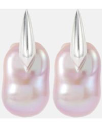 Bottega Veneta - Pearl Earrings - Lyst