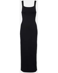 KHAITE - Midikleid Dixi Aus Strick - Lyst