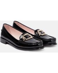 Roger Vivier - Morsetto Leather Loafers - Lyst