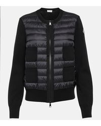 Moncler - Down-paneled Wool Jackets - Lyst