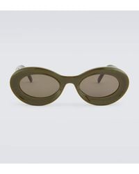 Loewe - Paula's Ibiza Ovale Sonnenbrille - Lyst