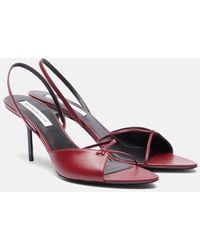 Victoria Beckham - 75 Leather Sandals - Lyst
