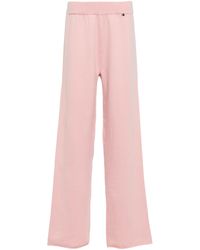 Damen Bekleidung Hosen und Chinos Ausgestellte und Palazzo Hosen Extreme Cashmere Kaschmir Strickpullover Aus Kaschmirmischung jill in Pink 
