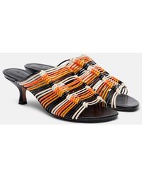 FARM Rio - 60 Leather Mules - Lyst