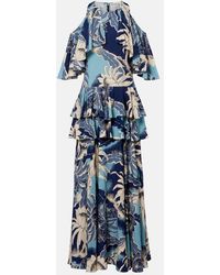 JW Anderson - Bedrucktes Maxikleid - Lyst