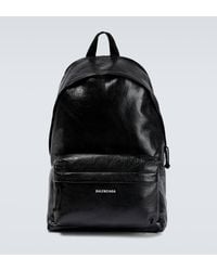Balenciaga - Leather Backpack - Lyst