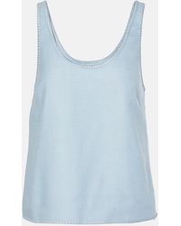 Gabriela Hearst - Muriel Silk And Wool Tank Top - Lyst