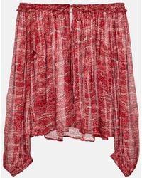 Isabel Marant - Top Vutti De Gasa - Lyst