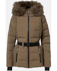 Yves Salomon - Doudoune 64Cm Belted Down Jacket - Lyst