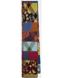 Dries Van Noten - Jacquard Wool-Blend Scarf - Lyst